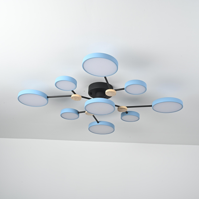 Потолочная люстра GAMMA D98 Blue ImperiumLoft