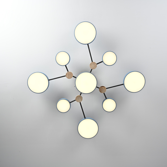 Потолочная люстра GAMMA D98 Blue ImperiumLoft