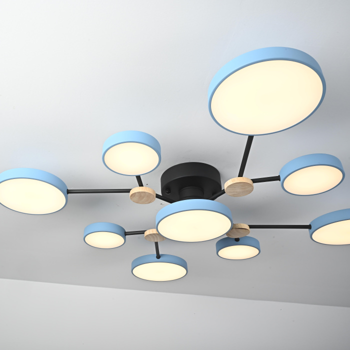 Потолочная люстра GAMMA D98 Blue ImperiumLoft