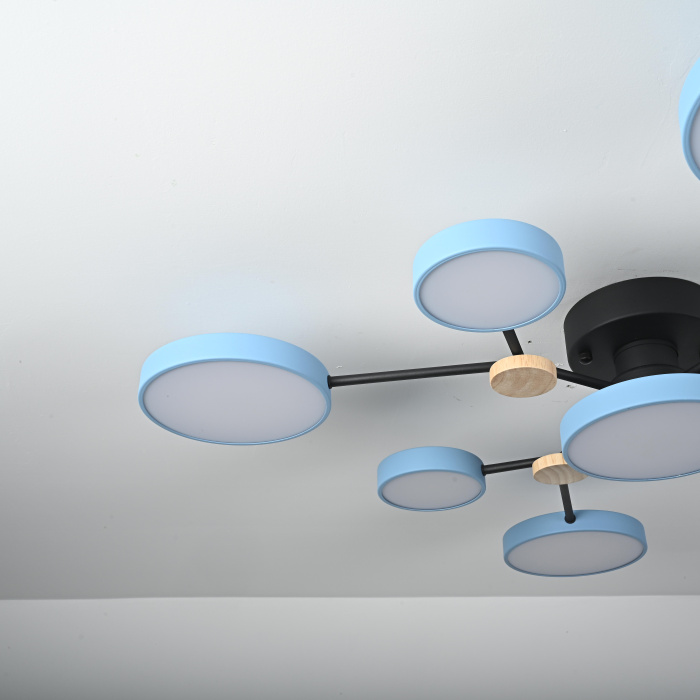 Потолочная люстра GAMMA D98 Blue ImperiumLoft