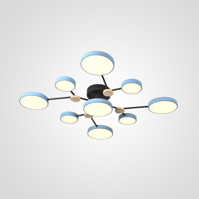 Потолочная люстра GAMMA D98 Blue ImperiumLoft