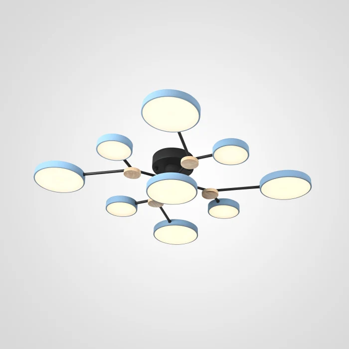 Потолочная люстра GAMMA D98 Blue ImperiumLoft