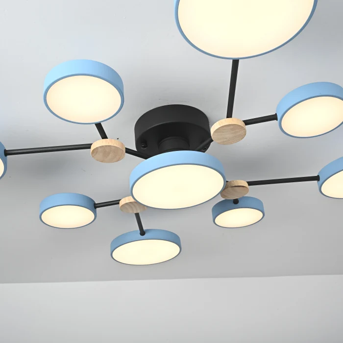 Потолочная люстра GAMMA D98 Blue ImperiumLoft