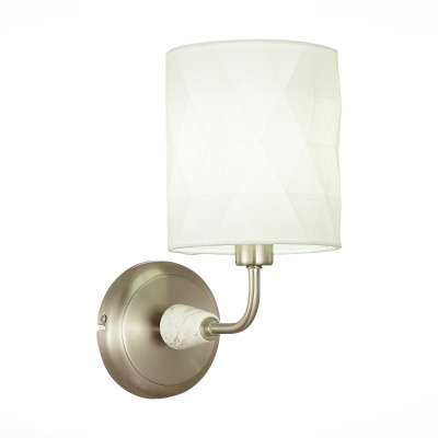 SLE107801-01 Бра Никель/Белый E14 1*40W