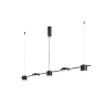 Светильник подвесной Crystal Lux TRISTAN SP5 L1200 BLACK