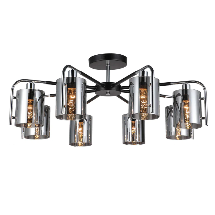 Потолочный светильник ELEGANT ESCADA 671/8P Chrome