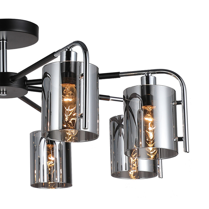 Потолочный светильник ELEGANT ESCADA 671/8P Chrome