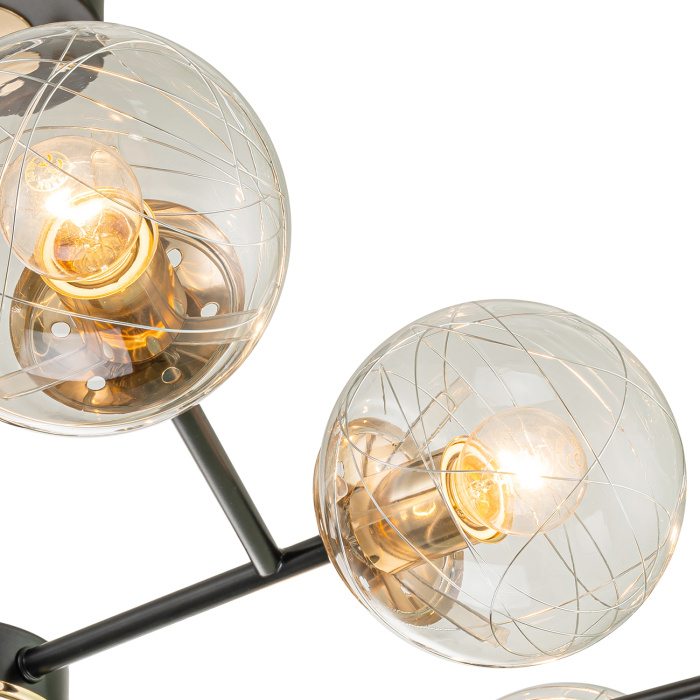 Потолочная люстра на штанге MIRACLE ESCADA 1146/10P