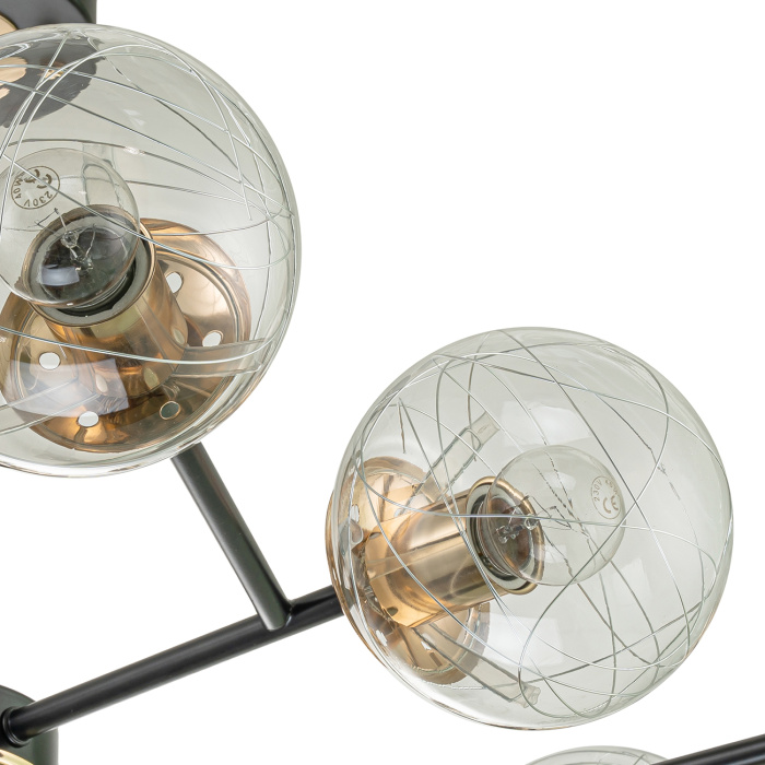 Потолочная люстра на штанге MIRACLE ESCADA 1146/10P