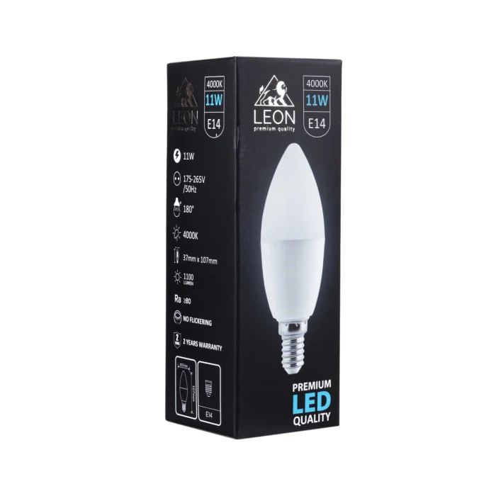 Светодиодная лампа Leon LE-C35-11W-4000K-E14