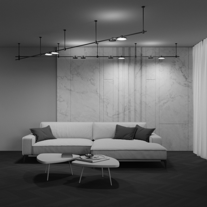 Трековый светильник Maytoni Plato TR153-1-10W4K-B