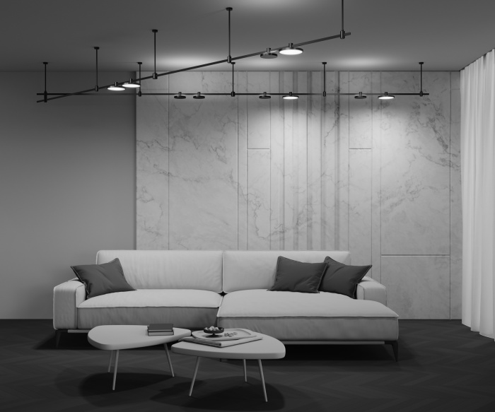 Трековый светильник Maytoni Plato TR153-1-10W4K-B