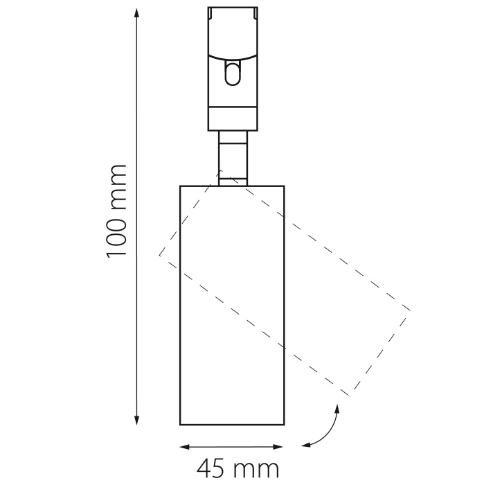 Светильник для трека Due Lightstar 207237