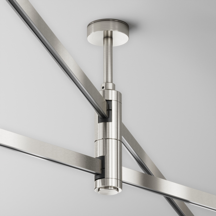 Крепление потолочное двойное Short 78мм Flarity платина Maytoni TRA156C-D1-PT