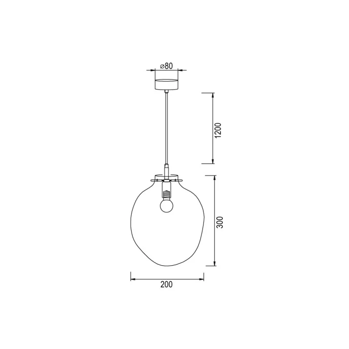 Подвесной светильник VL1651P01 Vele Luce