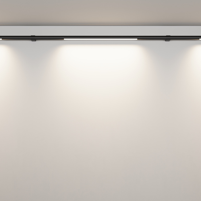 Трековый светильник Maytoni Basis C100CL-L500-12W3-6K-B