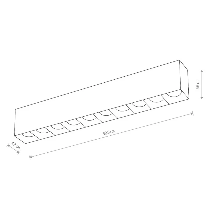 Накладной светильник Nowodvorski Midi Led White 10053