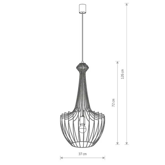 Подвесная люстра Nowodvorski Luksor 8853