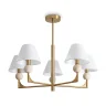 Люстра на штанге Freya Riley FR2043CL-05BS