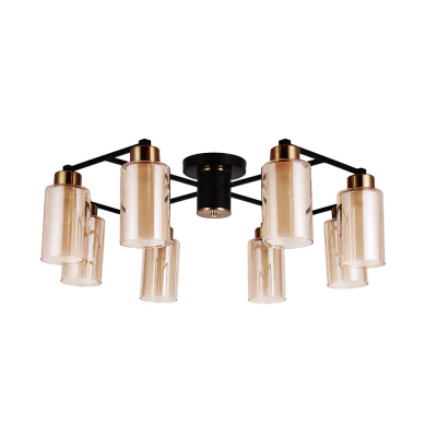 Люстра потолочная Arte Lamp LEO A7027PL-8BK