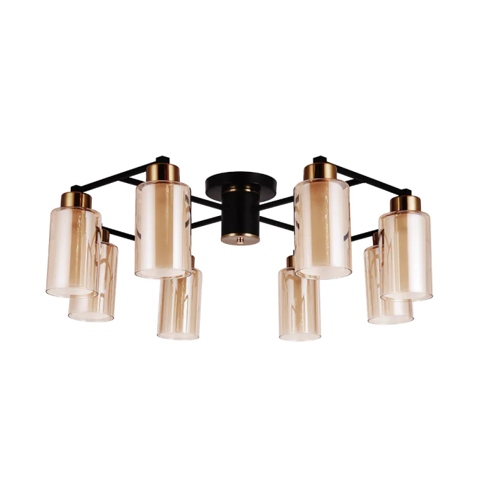 Люстра потолочная Arte Lamp LEO A7027PL-8BK