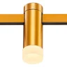Магнитный трековый светильник FARM Золотистый LED 1*3W 3000K 93Lm Ra90 120 IP20 D29xH90 ST812.206.03