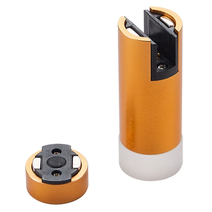 Магнитный трековый светильник FARM Золотистый LED 1*3W 3000K 93Lm Ra90 120 IP20 D29xH90 ST812.206.03