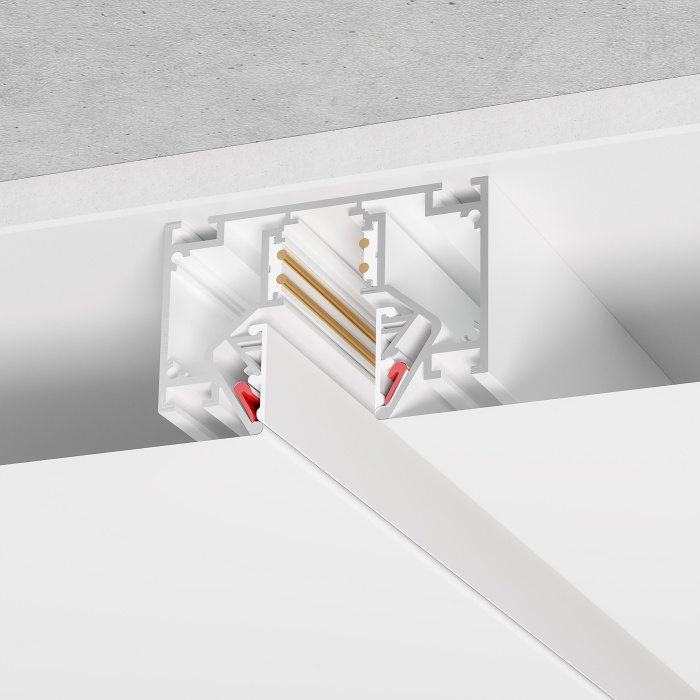 Профиль для монтажа SKYLINE 48 под натяжной потолок ST-Luce Белый Длина 3 000мм ST047.539.02