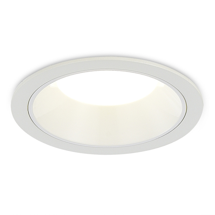 Светильник встраиваемый Белый LED 1*7W 4000K 630Lm Ra80 120° IP20 D85xH45 100-240V ST755.548.07
