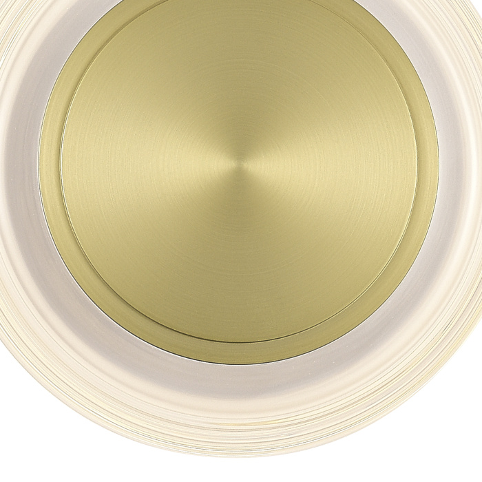 Светильник настенный ST-Luce золото/прозрачный LED 1*7W 3000K SL6239.201.03
