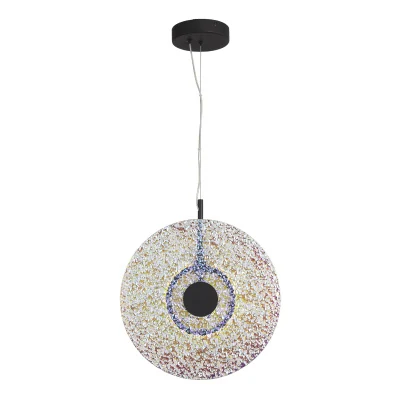 Светильник подвесной ST-Luce черный/радужный LED 1*8W 4000K SL6142.423.01