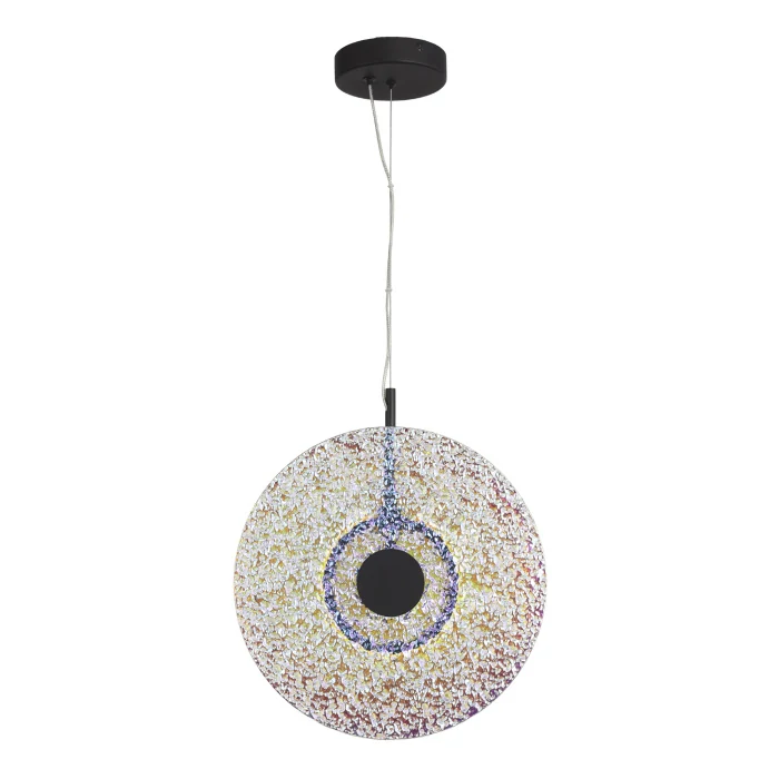 Светильник подвесной ST-Luce черный/радужный LED 1*8W 4000K SL6142.423.01