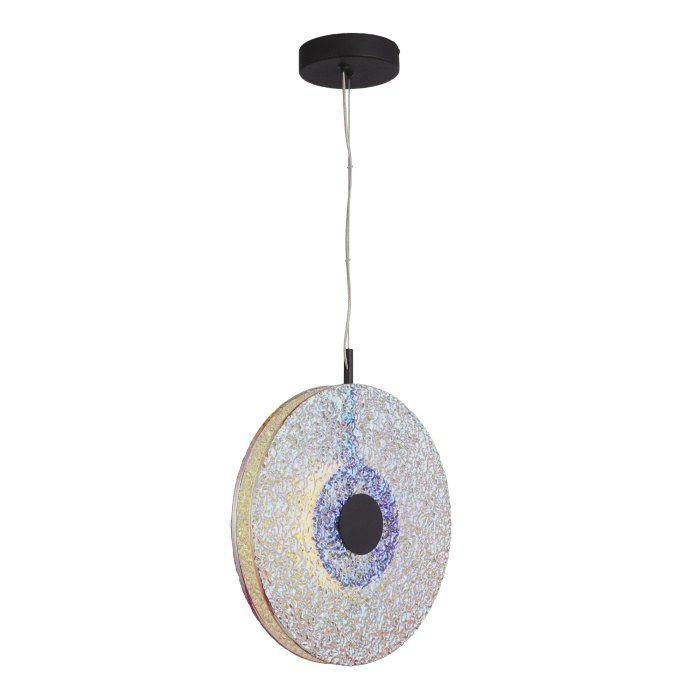 Светильник подвесной ST-Luce черный/радужный LED 1*8W 4000K SL6142.423.01