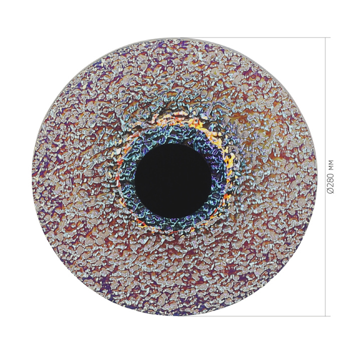 Светильник подвесной ST-Luce черный/радужный LED 1*8W 4000K SL6142.423.01