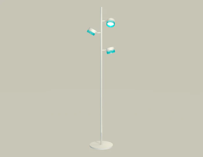 Комплект напольного поворотного светильника с композитным хрусталем Ambrella light XB9812251