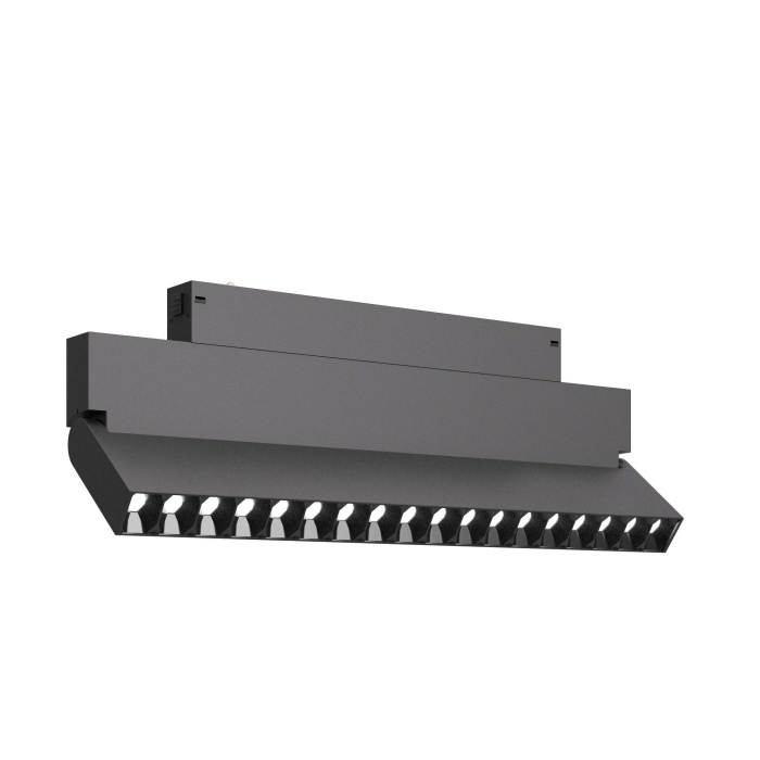 Светильник трековый Черный LED 1*18W 3000K 1 470Lm Ra>90 34° IP20 L370xW26xH137 220V ST686.436.18