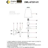 Светильник настенный Omnilux Abriola OML-67301-01