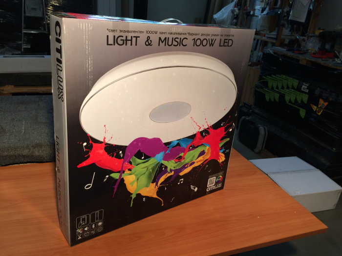 Потолочный светильник Citilux Light & Music CL703M101