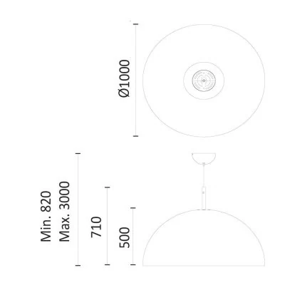 Подвесной светильник Leds C4 Umbrella