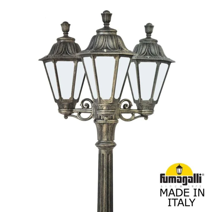 Садово-парковый светильник Fumagalli GIGI BISSO/RUT 3L E26.156.S30.BYE27