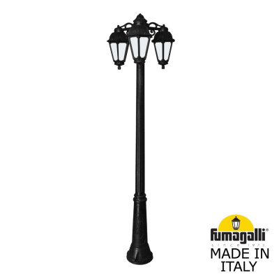Садово-парковый светильник Fumagalli RICU BISSO/SABA 3L DN K22.157.S30.AYE27DN