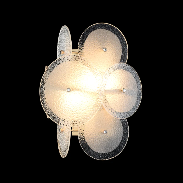 Настенный светильник Crystal Lux DANDELION AP2 GOLD