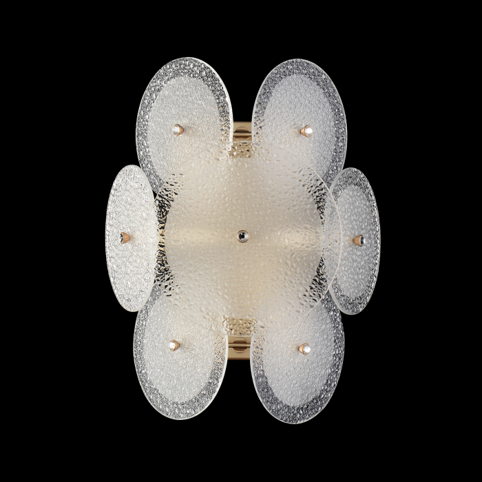 Настенный светильник Crystal Lux DANDELION AP2 GOLD