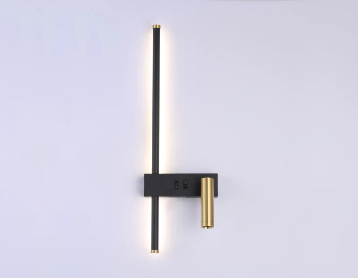 Настенный светодиодный светильник с выключателем на корпусе Ambrella light FL5209