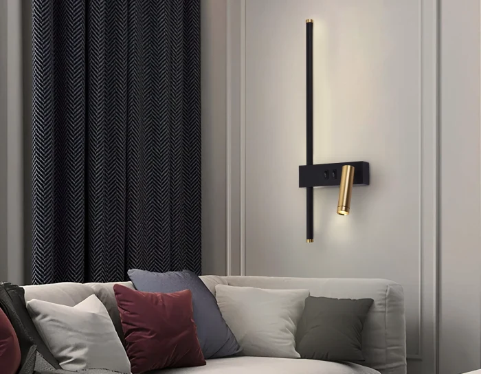 Настенный светодиодный светильник с выключателем на корпусе Ambrella light FL5209