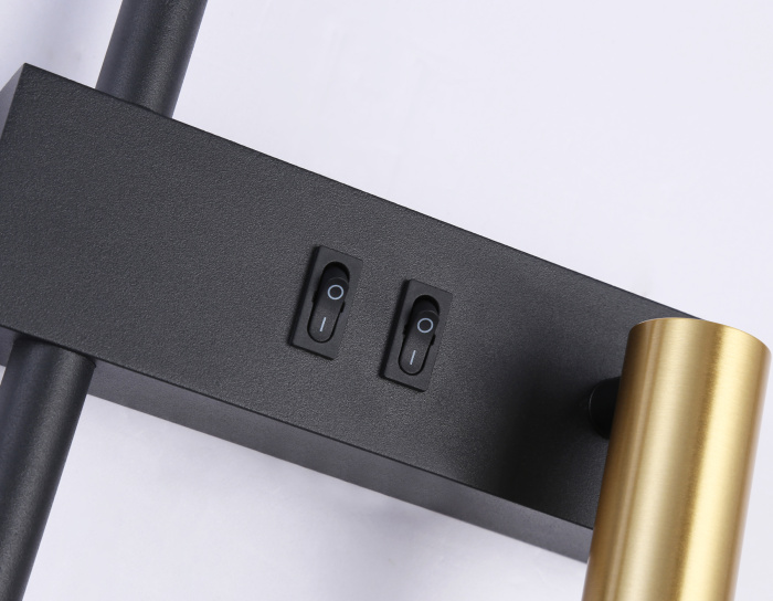 Настенный светодиодный светильник с выключателем на корпусе Ambrella light FL5209