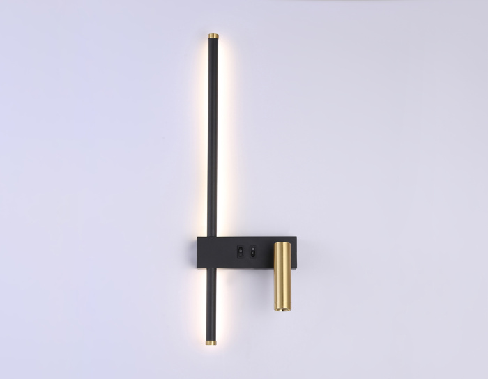 Настенный светодиодный светильник с выключателем на корпусе Ambrella light FL5209