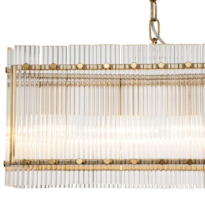 Подвесная люстра Indigo Venera 12024/6PL Brass V000305