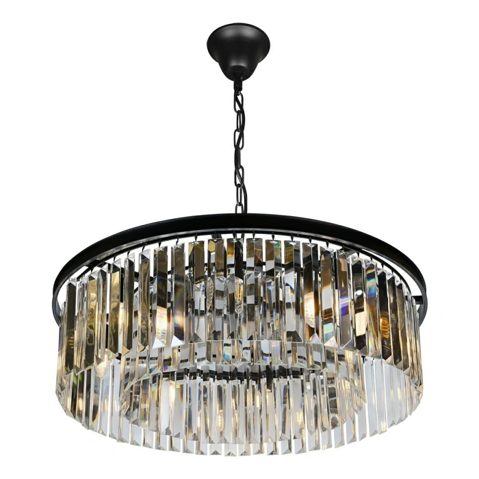 Подвесная люстра iLamp Triumph 6102-800 Черная