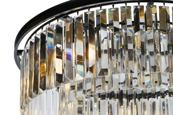 Подвесная люстра iLamp Triumph 6102-800 Черная